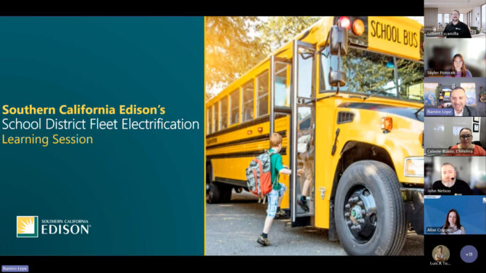 SCE’s School District Fleet Electrification Learning Session | October 2024